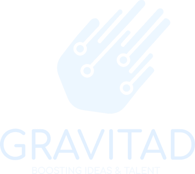 Logo de la aceleradora de startups Gravitad